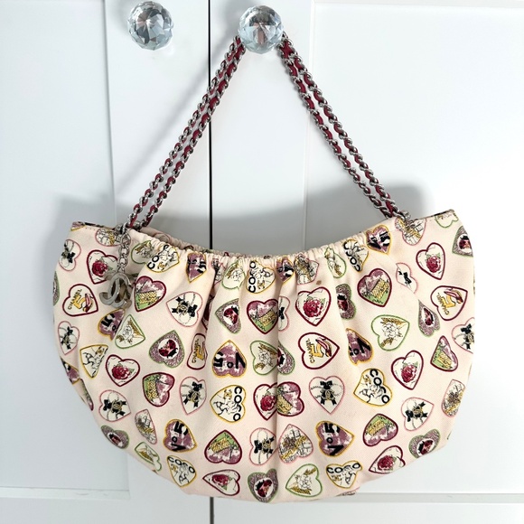 CHANEL Coco Hearts Hobo - Picture 1 of 9